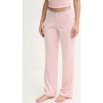 Dámské noční prádlo Pyžamové kalhoty Juicy Couture VICKY RIB FLARE PANT JCLAS125504 růžová 30X, vel. S