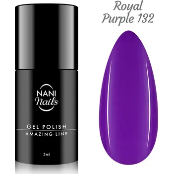 Lak na nehty NANI gel lak Amazing Line 5 ml - Royal Purple