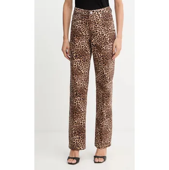 Dámské džíny Džíny Silvian Heach RONNEY dámské, high waist, GPA25423JE hnědá 88X, vel. 31