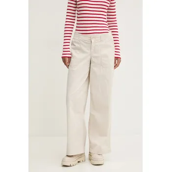 Dámské kalhoty Kalhoty Hollister Co. KI356.4179.101 béžová 01X, vel. L