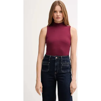 Dámské oblečení Top United Colors of Benetton 3P2Y3M06Y burgundské 93X, vel. S