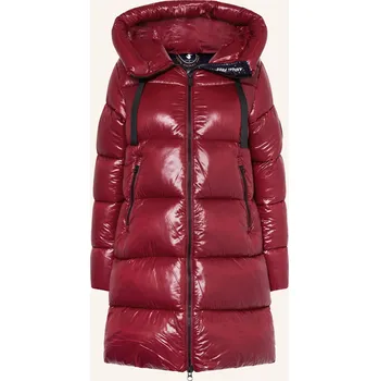 Dámský kabát Save The Duck Dámský Prošívaný Kabát Isabel, tmavě červená, 36