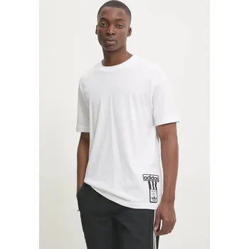 Pánské tričko Bavlněné tričko adidas Originals Adibreak JD4195 bílá 00X, vel. S