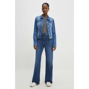 Dámské džíny Džíny Answear.LAB dámské, high waist 1071.TKK modrá 55X, vel. XS