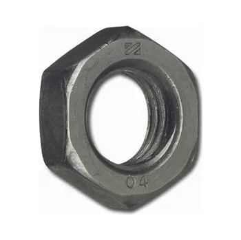 Matice Matice šestihranná nízká se sražením ISO 4035 04 M12, ocel bez povrchové úpravy (100 ks)