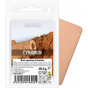 Svíčka Vonný Vosk Ravina s vůní skořice hoří déle než 75 hodin.