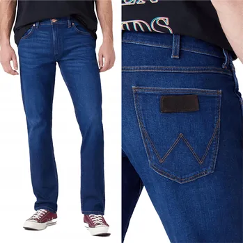 Pánské džíny WRANGLER GREENSBORO PÁNSKÉ DŽÍNY - JEANS KALHOTY W31 L32