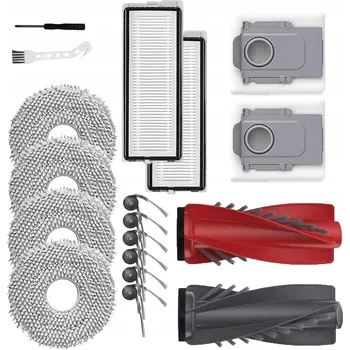 Sada příslušenství pro robotický vysavač VELKÁ sada pro Roborock Qrevo Curv/Qrevo Curve - sáčky, mopy, filtry, kartáče