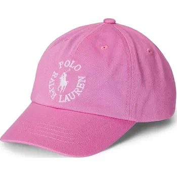 Kšiltovka Dětská bavlněná kšiltovka Polo Ralph Lauren růžová barva, s aplikací, 322963967001 34X, vel. 51