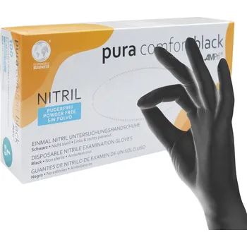 AMPri nitrilové rukavice Pura Comfort, L, nepudrované - 100ks