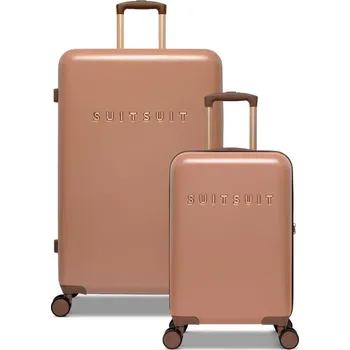 Sada cestovních kufrů SUITSUIT® Fab Seventies Italian Clay - oranžová
