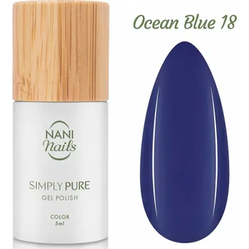 Lak na nehty NANI gel lak Simply Pure 5 ml - Ocean Blue