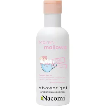 Koupelová kosmetika Sprchový sprchový gel Nacomi Marshmallow 300ml