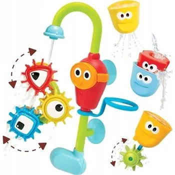 Sada Veselý Kohoutek s Ozubenými koly hračka do vany na Koupání Yookidoo