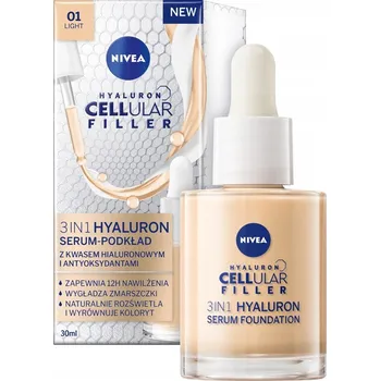 Pleťové sérum Sérum – podkladová báze NIVEA HYALURON CELLULAR FILLER světlý
