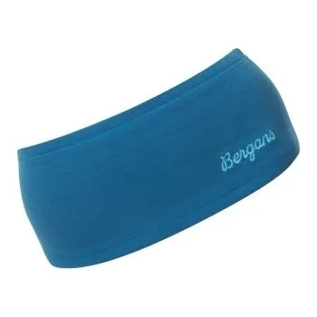 Čepice Bergans Tenká merino čelenka Bergans Merino Tech Modrá