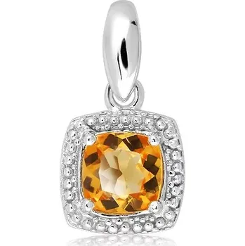 Přívěsek Raja S Golden Citrine - stříbrný přívěsek s citrínem
