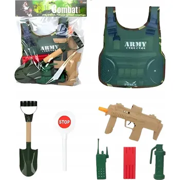 Dětská zbraň VOJENSKÁ SADA COMBAT - OBLEČENÍ PRO DĚTI