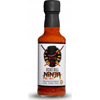 Omáčka Velmi pálivá omáčka Divoký Bill Ninja Carolina Reaper bez konzervantů 200 ml