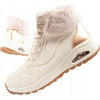 Dámská zimní obuv Dámské sportovní boty Skechers Uno Rugged, vel. 40, zateplené zimní kotníkové boty