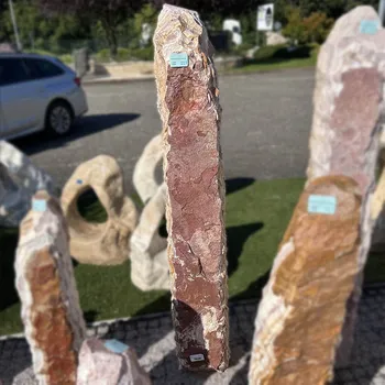 Zahradní dekorace Kamenný onyxový sloup Angel SL-51