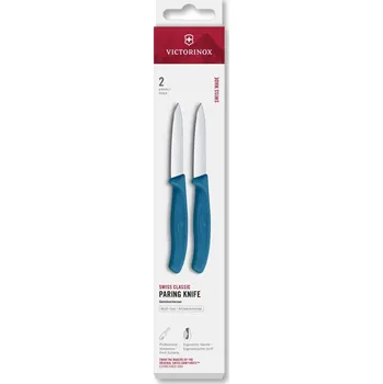 Kuchyňský nůž Victorinox sada kuchyňských nožů Swiss Classic, hladký 2 ks, modrá