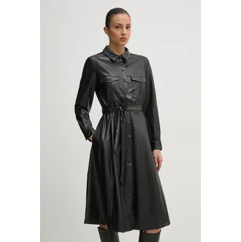 Dámské šaty Šaty OUI 90635 černá 99X, vel. 34