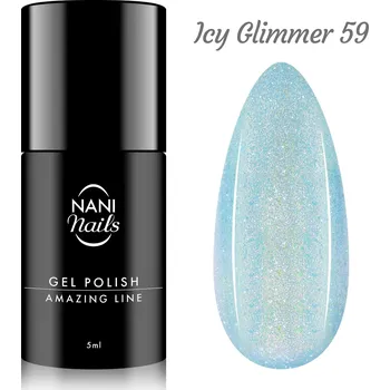 Lak na nehty NANI gel lak Amazing Line 5 ml - Icy Glimmer