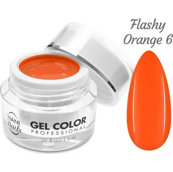 NANI UV/LED gel Professional 5 ml - Flashy Orange