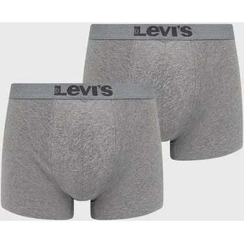 Boxerky Boxerky Levi's ( 2-pak) 37149.0733 šedá 90X, vel. S