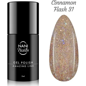 Přípravek na nehty NANI gel lak Amazing Line 5 ml - Cinnamon Flash
