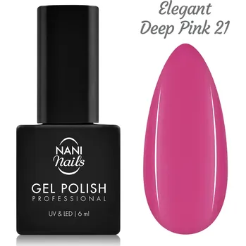 Lak na nehty NANI gel lak 6 ml - Elegant Deep Pink