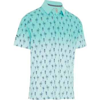 Pánské tričko CALLAWAY Mojito Ombre Print pánské tričko zelené Velikost oblečení: L + Dárková krabička týček