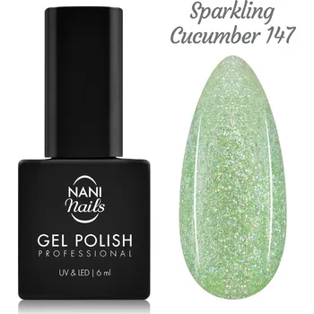 Lak na nehty NANI gel lak 6 ml - Sparkling Cucumber