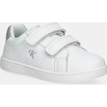 Pánské tenisky Dětské sneakers boty Calvin Klein Jeans V1A9.82007 bílá 00X, EUR 28