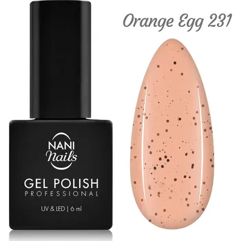 Lak na nehty NANI gel lak 6 ml - Orange Egg