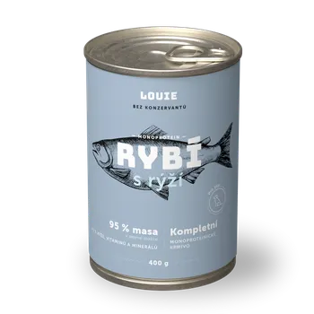 Krmivo pro psa LOUIE Rybí konzerva s rýží Hmotnost: 800 g
