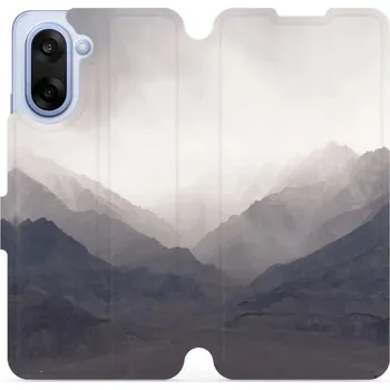 Pouzdro na mobilní telefon Flipové pouzdro Mobiwear - OnePlus Nord CE5 - M151P Hory (Knížkové flip pouzdro, obal, kryt na mobil OnePlus Nord CE 5 - M151P Hory, materiál Umělá kůže + TPU - ochrana 360°, stojánek, silikonová vanička, magnetické zavírání)