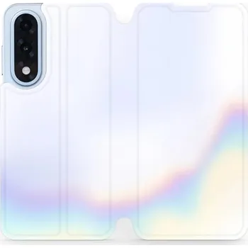 Pouzdro na mobilní telefon Flipové pouzdro Mobiwear - OnePlus Nord 5 - VP64S Perleťový odstín (Knížkové flip pouzdro, obal, kryt na mobil OnePlus Nord 5 - VP64S Perleťový odstín, materiál Umělá kůže + TPU - ochrana 360°, stojánek, silikonová vanička, magnetické zavírání)