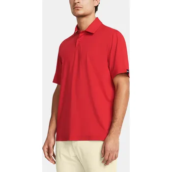 Pánské tričko Under Armour UA T2G Polo LB-RED 1383255-600 Červená XL