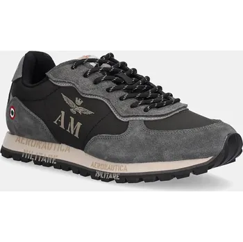 Pánská móda Tenisky Aeronautica Militare SNEAKERS 252SC0320UPL00313.34300 šedá 90X, EUR 43