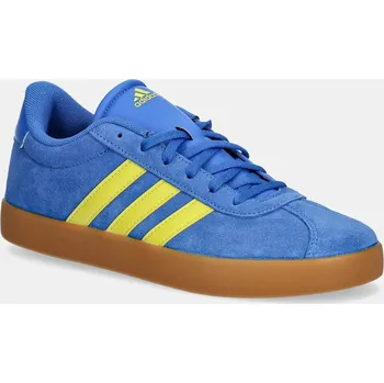 Pánské tenisky Semišové sneakers boty adidas VL COURT 3.0 JH8723 modrá 55X, EUR 29