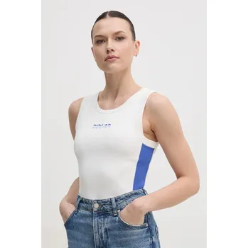 Dámská vesta Vesta Red Bull Racing x Pepe Jeans KNIT LOGO TANK RL700002 bílá 00X, vel. L