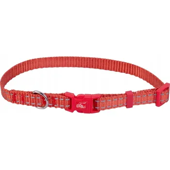 Obojek pro psa Pet Nova nylonový obojek pro kočky, nastavitelný, ČERVENÝ