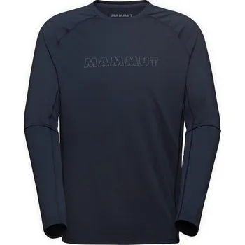 Pánské tričko Triko dlouhý rukáv pánské MAMMUT Selun FL Longsleeve Men Logo marine - M