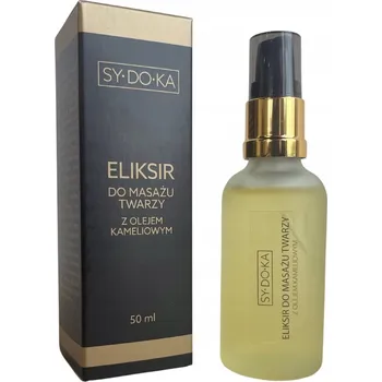Pleťový krém SYDOKA Elixír na masáž obličeje s kaméliovým olejem - 50 ml Hydratuje, Zpevňuje