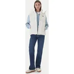 Tommy Jeans Sportovní vesta Tjw Alaska Grid Down Vest DW0DW21627 Écru Regular Fit M