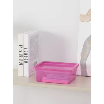 Úložný box Sinsay - Úložný box s víkem - pastelová růžová - 448GB-03X - 448GB-03X-ONE