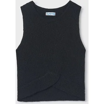 Dívčí oblečení Dětský top Mayoral 6039.8B.Junior.PPYA černá 99X, vel. 140