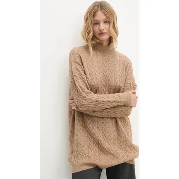 Dámský svetr Svetr Answear.LAB 7263.tlk hnědá 82X, vel. S/M